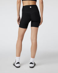 Clean Elevation Shorty Black Heather Biker Shorts | Vuori For sale