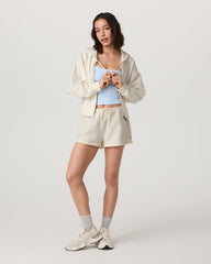 Beach Fleece Short Women's Natural Relaxed Short | Vuori Outlet