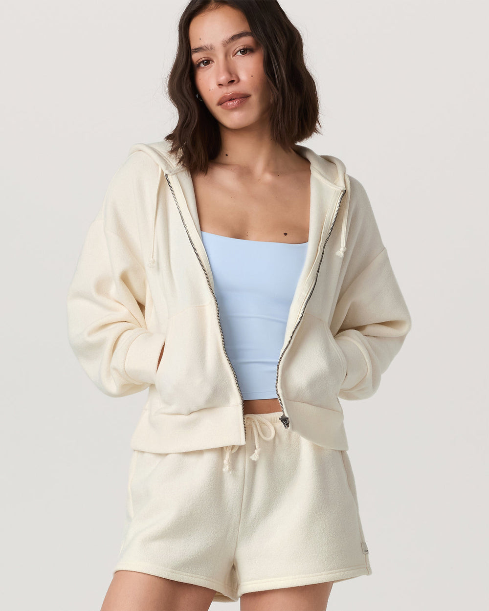 Beach Fleece Short Women's Natural Relaxed Short | Vuori Outlet