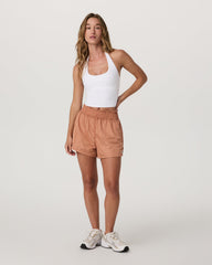 Dash Elevate Short Women's Desert Peach Fitness Shorts | Vuori Clothing