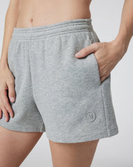 Sedona Sport Short Light Heather Grey Fleece Shorts | Vuori