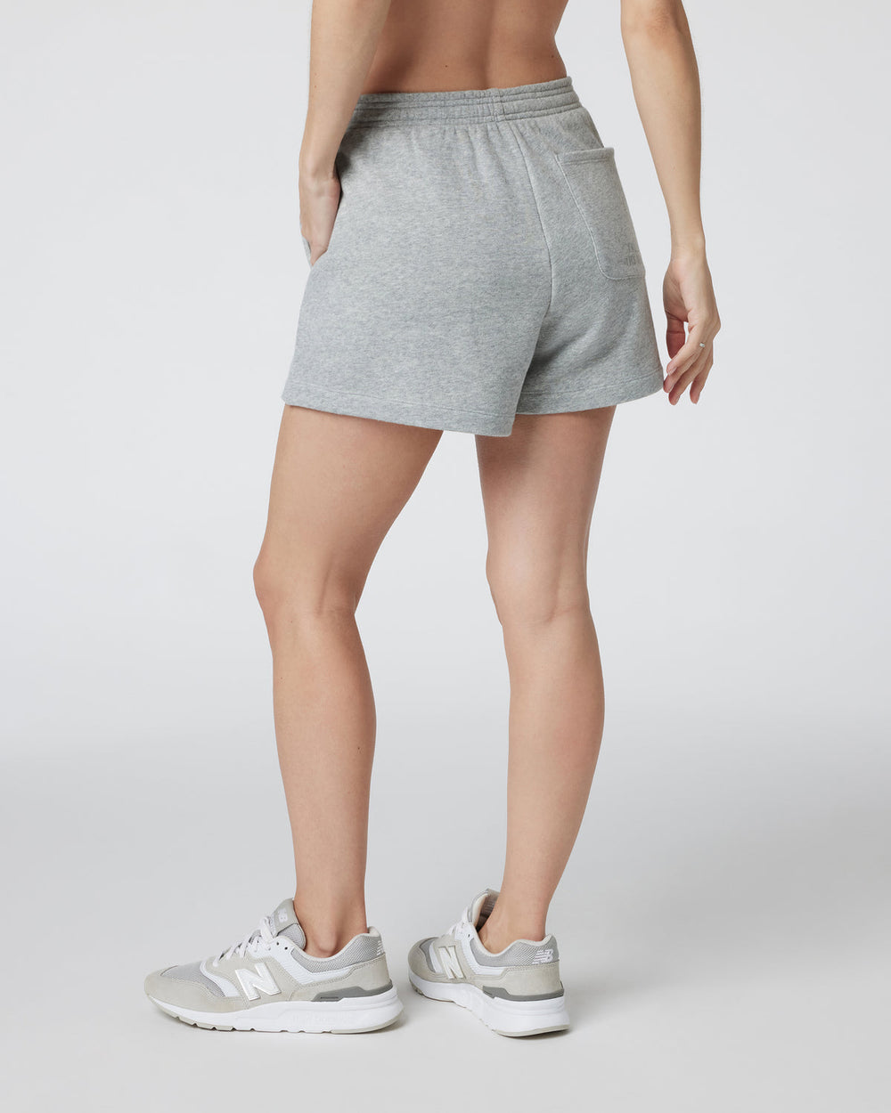 Sedona Sport Short Light Heather Grey Fleece Shorts | Vuori