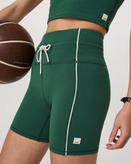 Daily Piped Short 5" Women's Viridian Shorts | Vuori US