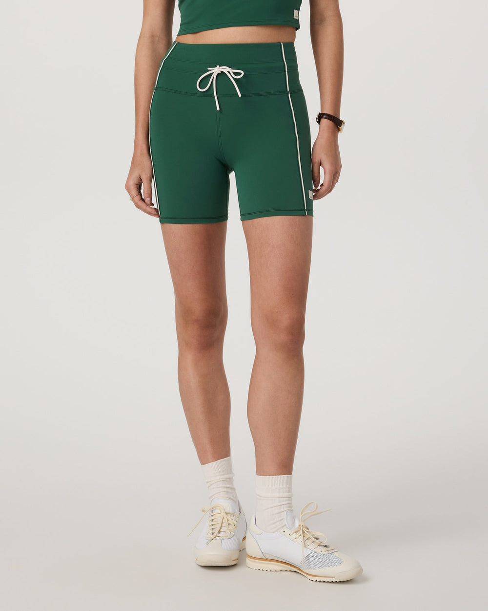 Daily Piped Short 5" Women's Viridian Shorts | Vuori US