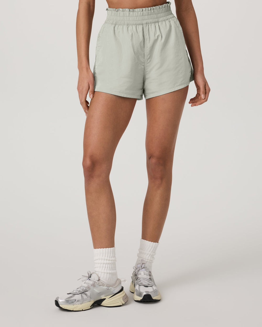 Dash Elevate Short Women's Talc Fitness Shorts | Vuori For sale