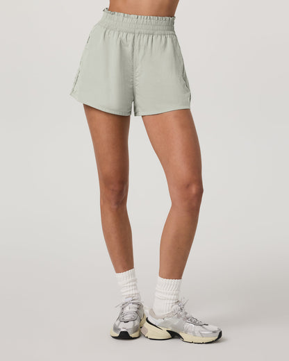 Dash Elevate Short Women's Talc Fitness Shorts | Vuori For sale