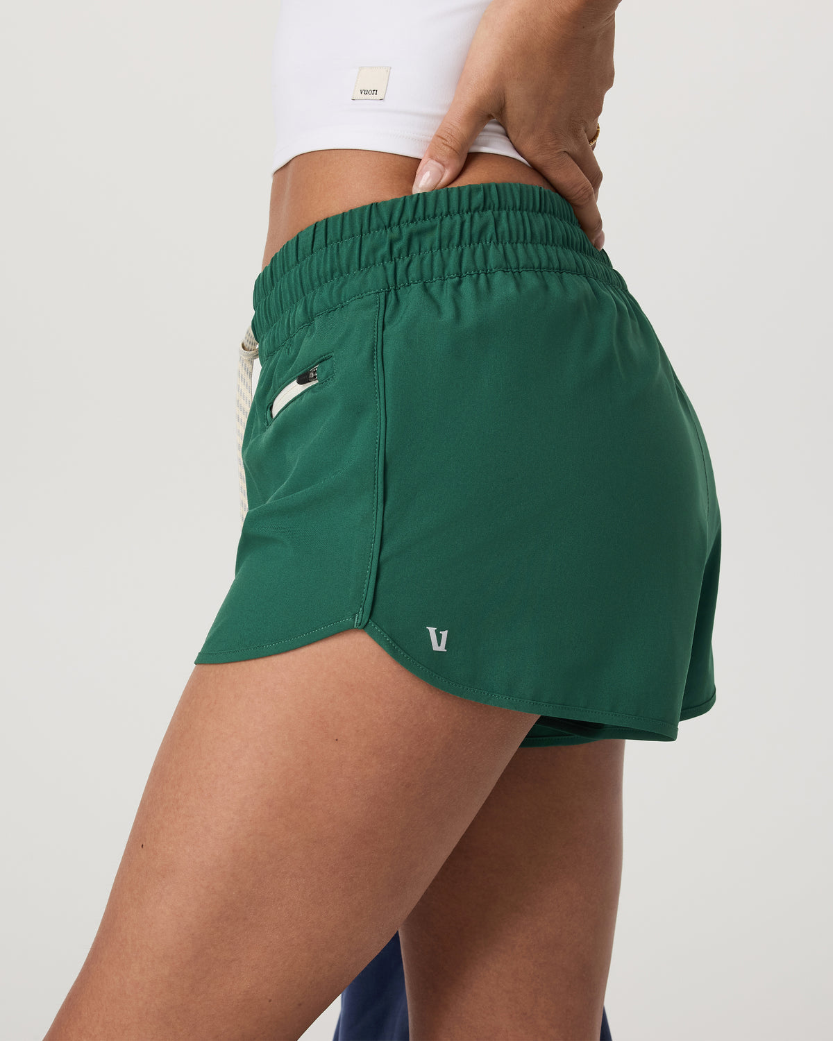 Clementine Short 2.0 Women's Viridian Athletic Shorts | Vuori Clothing
