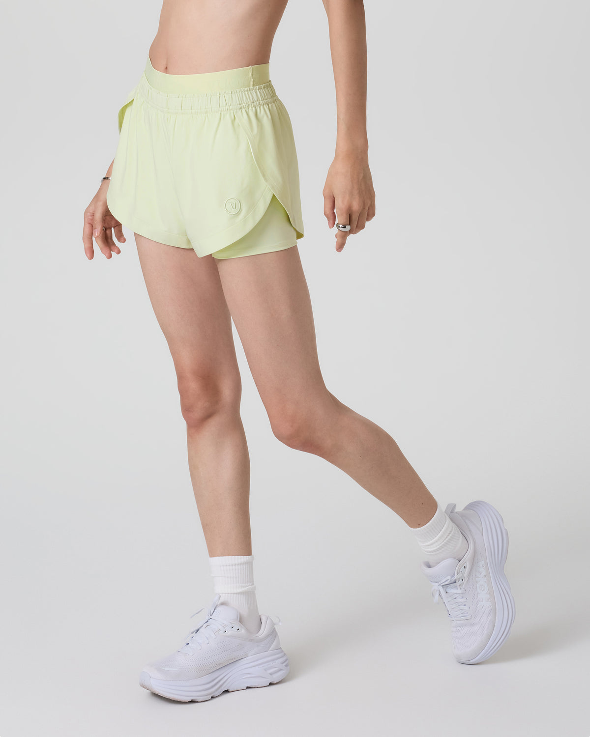 Luna Short 2" Women's Lemongrass Running Shorts | Vuori