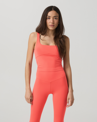 Vuori AllTheForm™ Support Tank Women's Bright Coral Top | Vuori Online