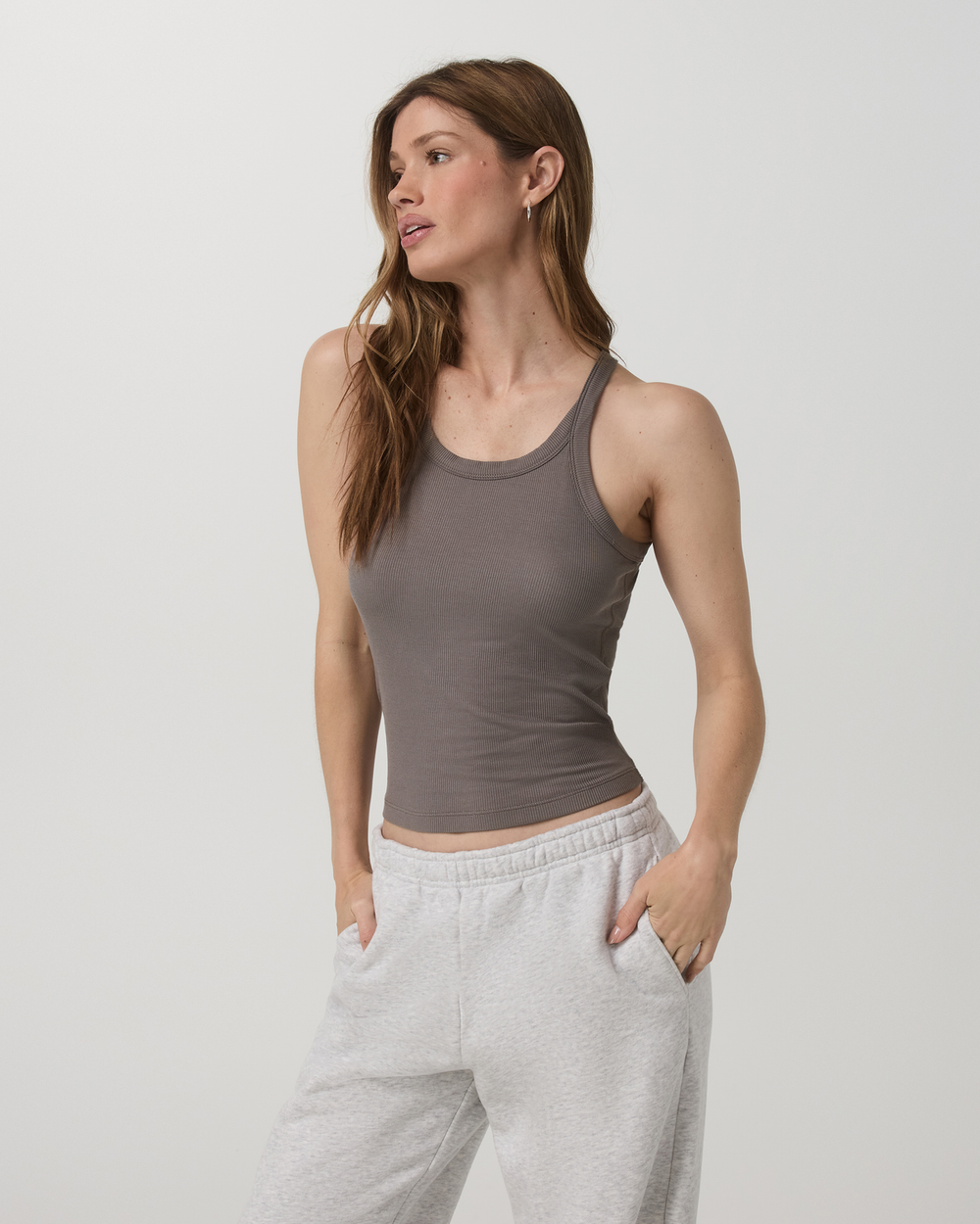 Cove Layering Tank Women's Chia Rib Knit Tank Top | Vuori US