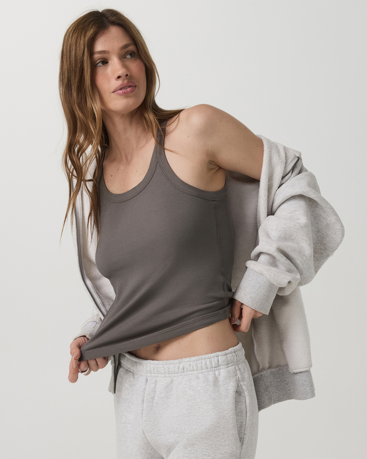 Cove Layering Tank Women's Chia Rib Knit Tank Top | Vuori US