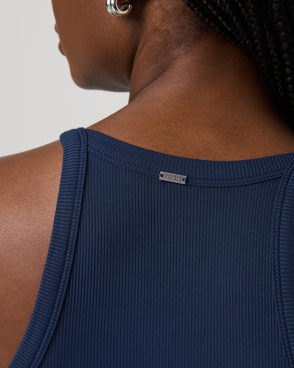 Cove Layering Tank Women's Blue Coast Rib Knit Tank Top | Vuori Discount