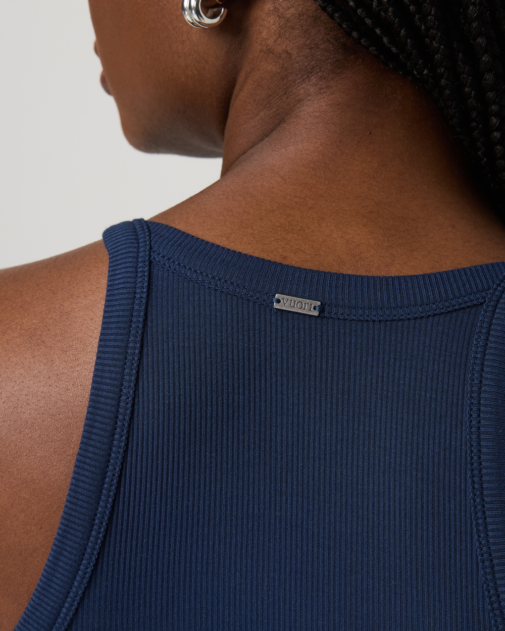 Cove Layering Tank Women's Blue Coast Rib Knit Tank Top | Vuori Discount