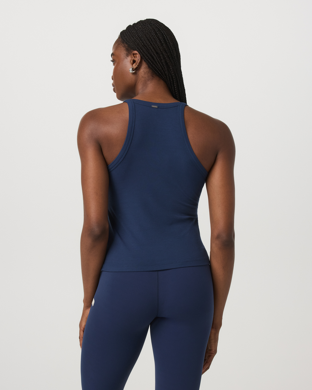 Cove Layering Tank Women's Blue Coast Rib Knit Tank Top | Vuori Discount