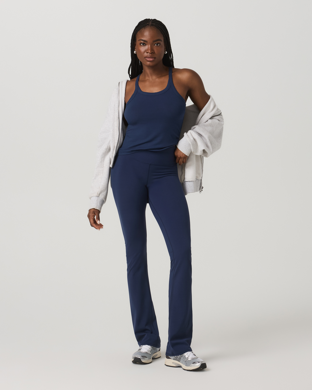 Cove Layering Tank Women's Blue Coast Rib Knit Tank Top | Vuori Discount