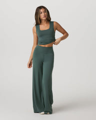 Halo Essential Scoop Tank Women's Agate Green Tank Top | Vuori For sale