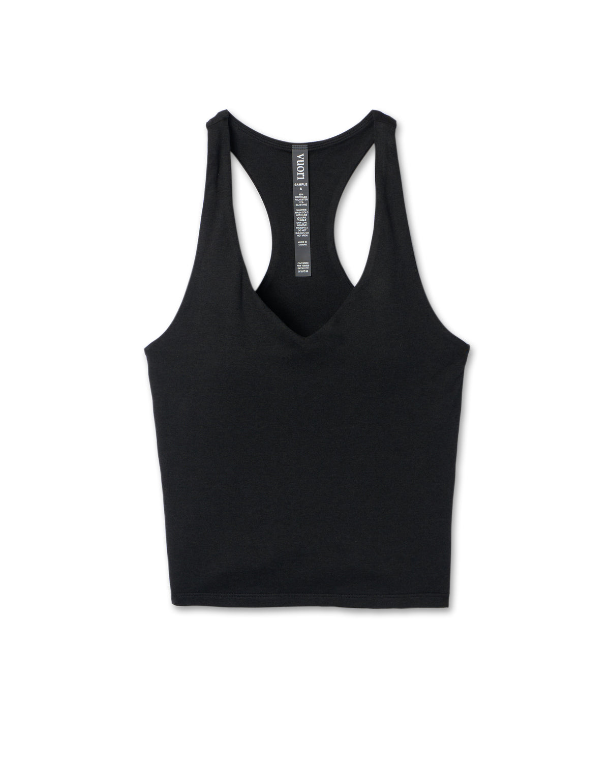 Halo Performance Crop 2.0 Black Heather Tank | Vuori On sale
