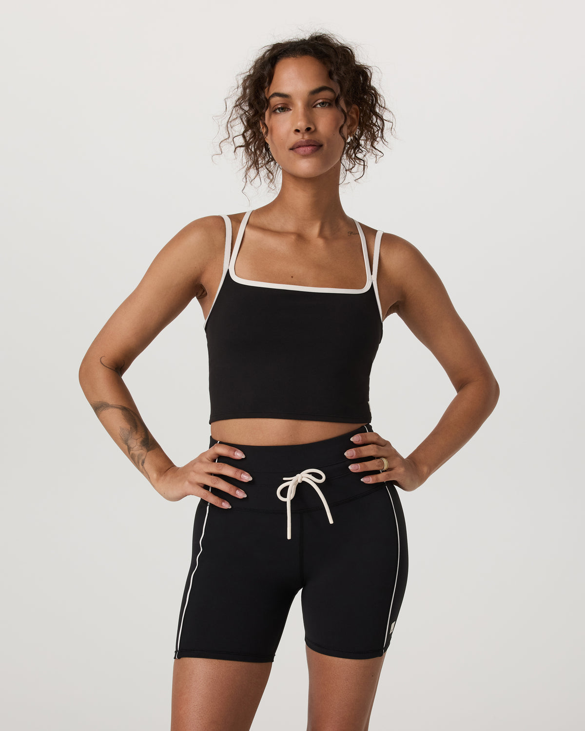 Daily Layered Tank Women's Black Performance Top | Vuori Clothing