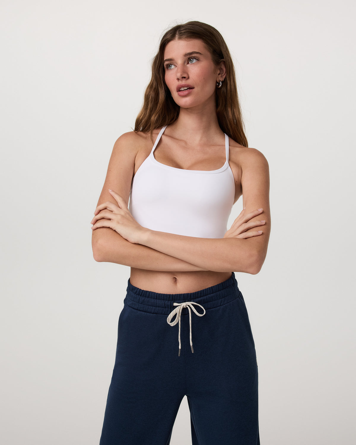 Vuori AllTheFeels™ Tank 2.0 White Workout Tank Top | Vuori Online