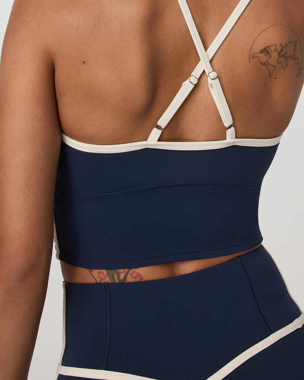 Vuori AllTheFeels™ Corset Tank Women's Blue Coast Top | Vuori Clothing
