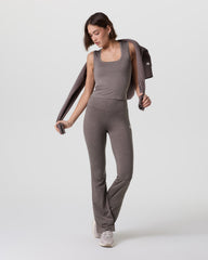 Halo Essential Scoop Tank Chia Heather | Vuori Outlet
