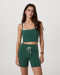 Daily Layered Tank Women's Viridian Performance Top | Vuori US