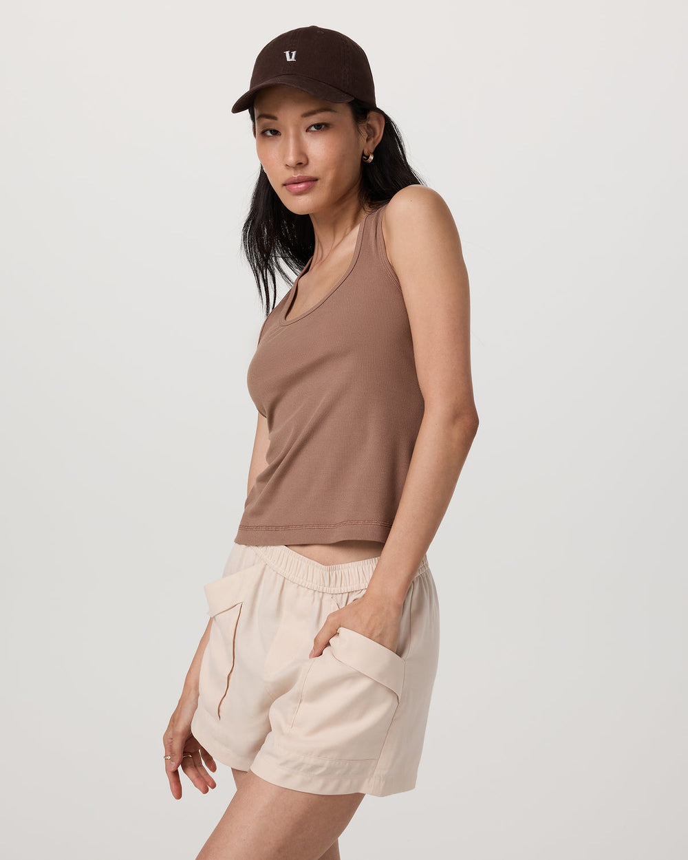 Pose Layering Tank Women's Nutmeg Tank Top | Vuori