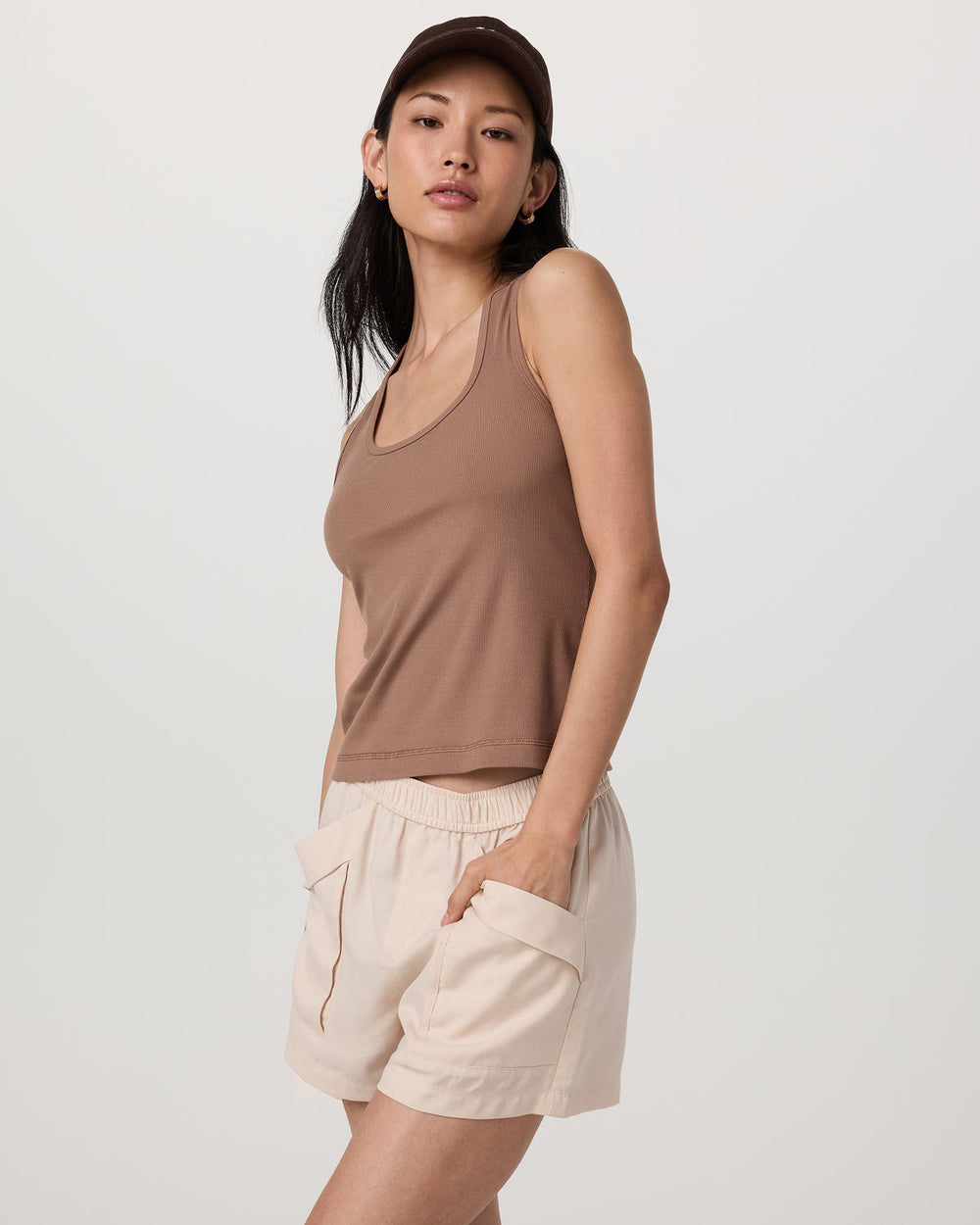 Pose Layering Tank Women's Nutmeg Tank Top | Vuori