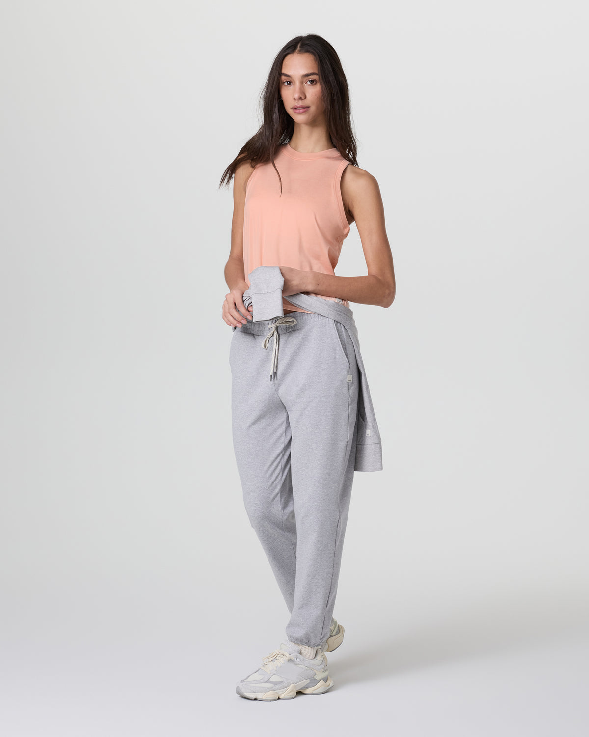 Energy Top Bright Peach Heather | Vuori US