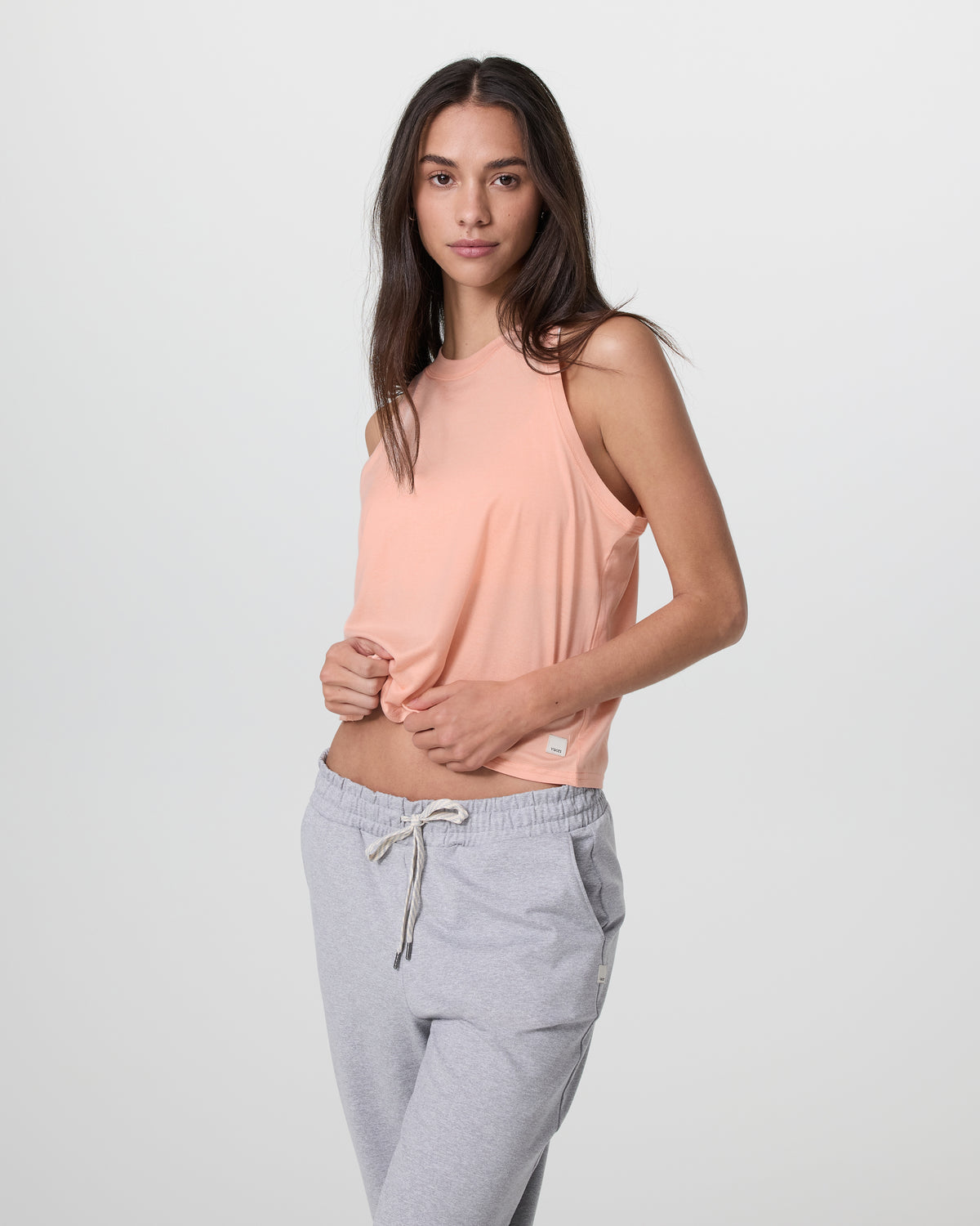 Energy Top Bright Peach Heather | Vuori US