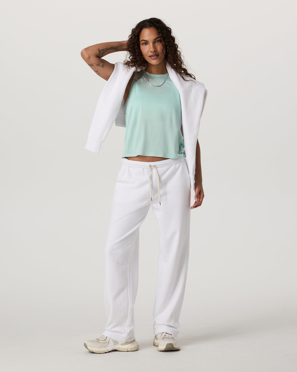 Energy Top Women's Spearmint Heather Tank Top | Vuori Sale