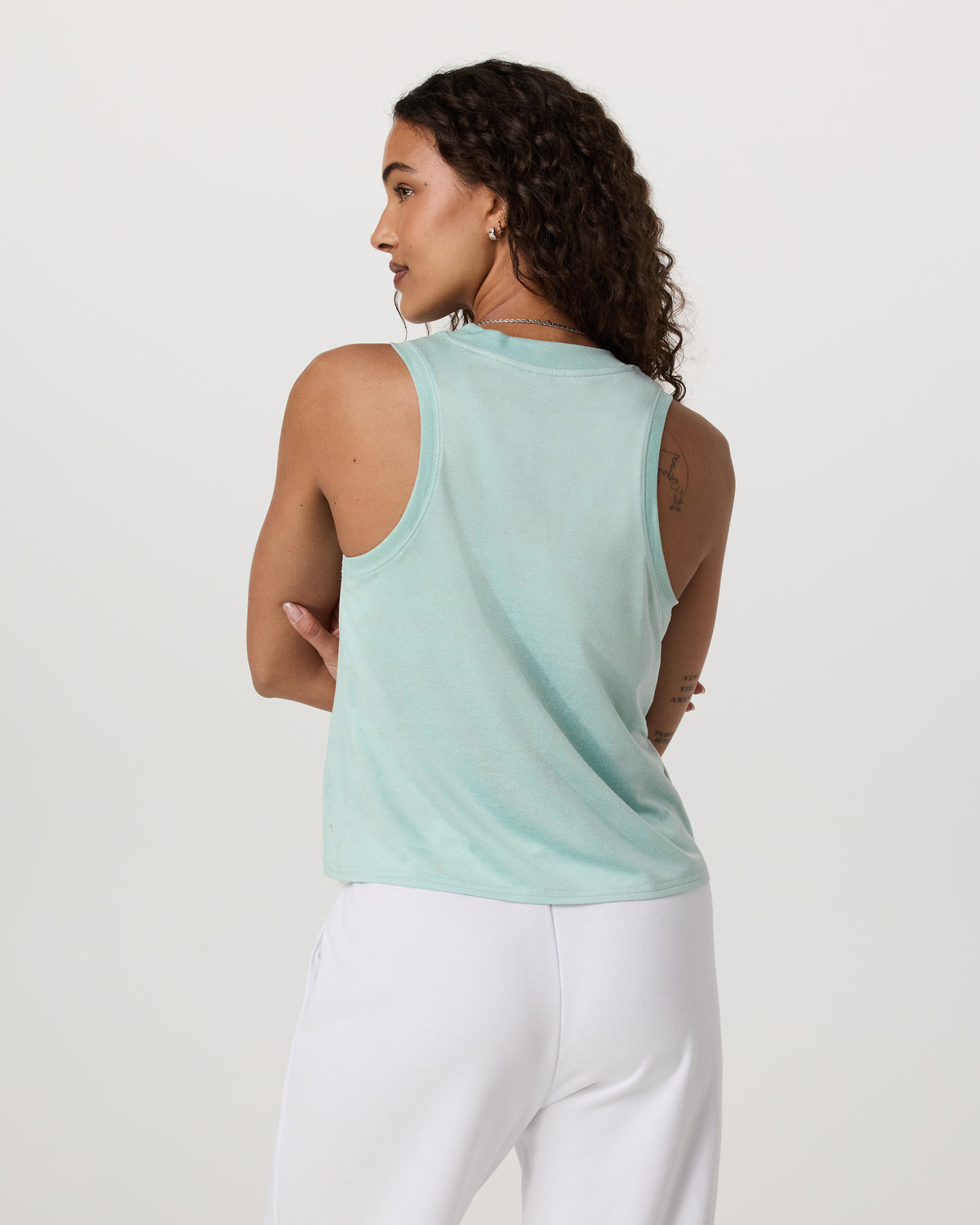 Energy Top Women's Spearmint Heather Tank Top | Vuori Sale