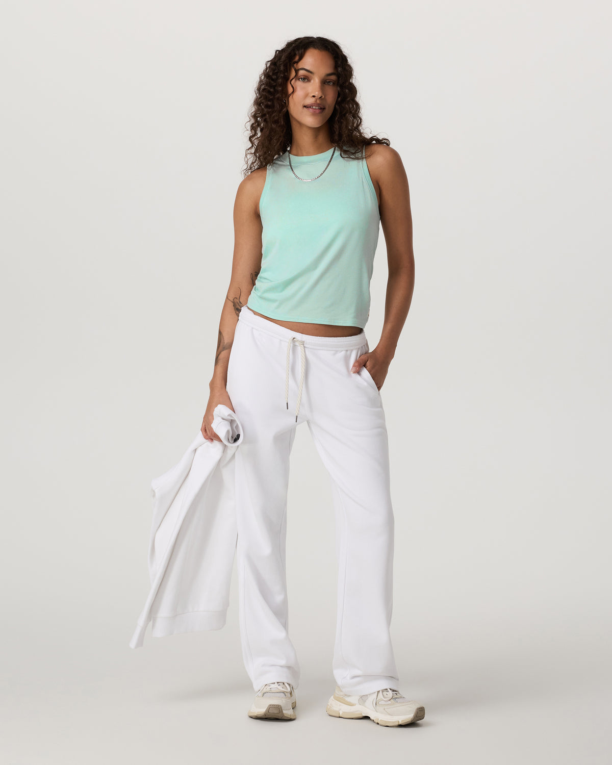 Energy Top Women's Spearmint Heather Tank Top | Vuori Sale