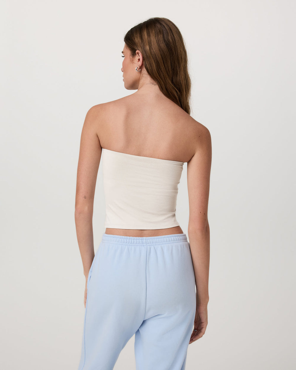 Halo Tube Top Women's Ecru Heather Tube Top | Vuori For sale
