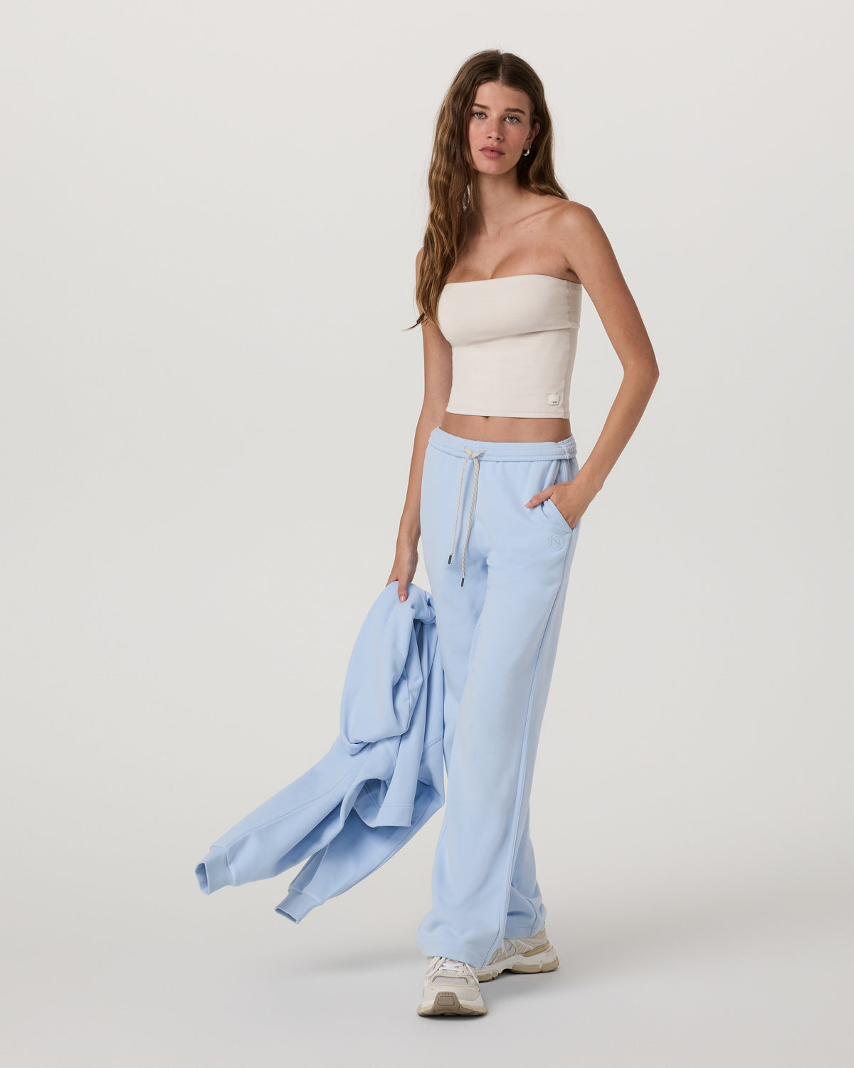 Halo Tube Top Women's Ecru Heather Tube Top | Vuori For sale
