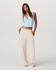 Pose Cardigan Tank Light Mist | Vuori Online