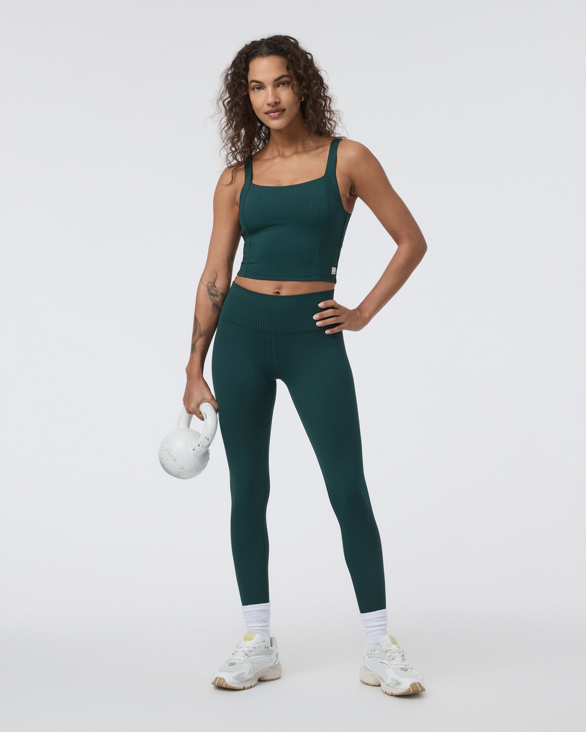 Inversion Rib Support Tank Moss | Vuori For sale