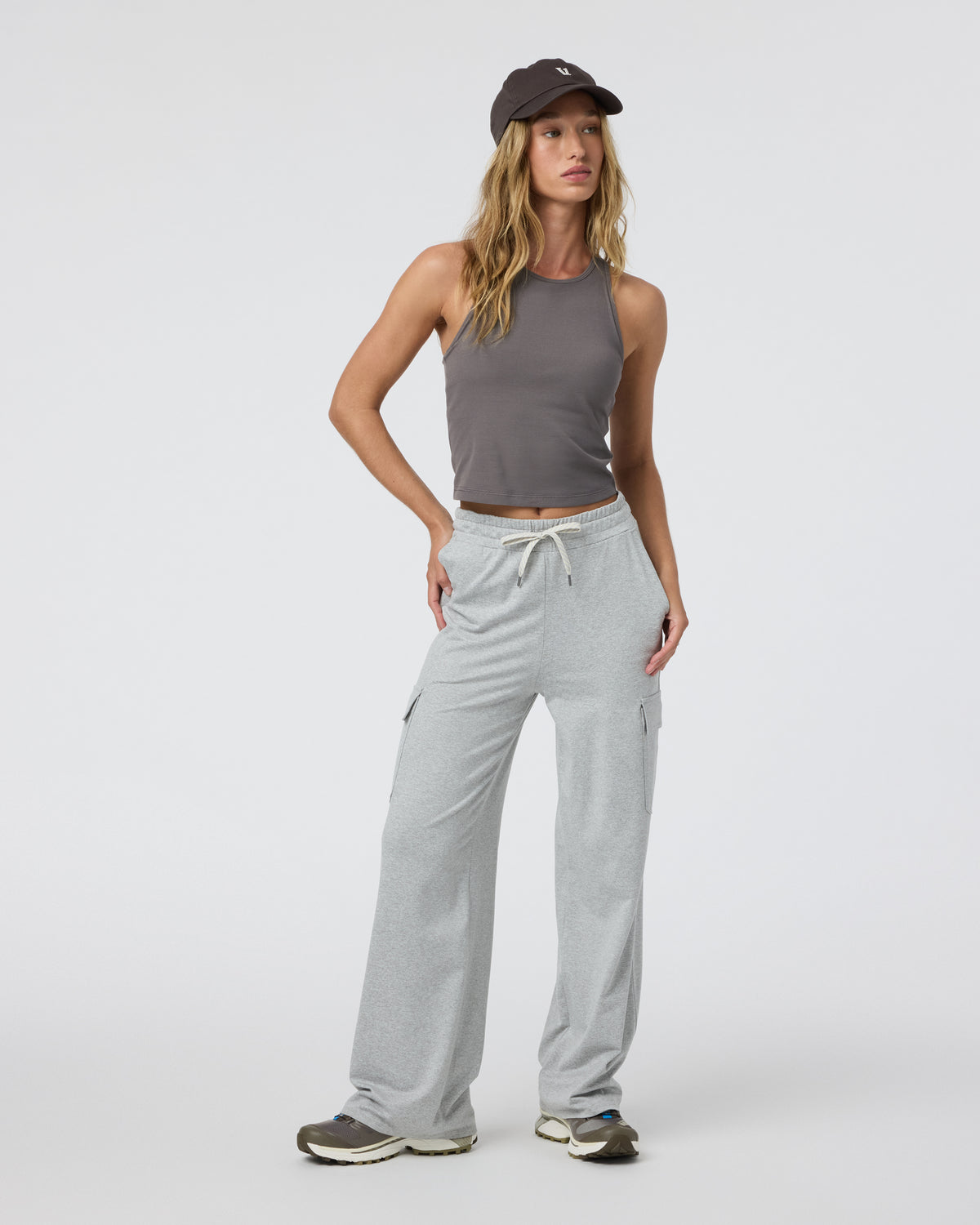 Pose Plyo Tank Women's Chia Rib Tank Top | Vuori