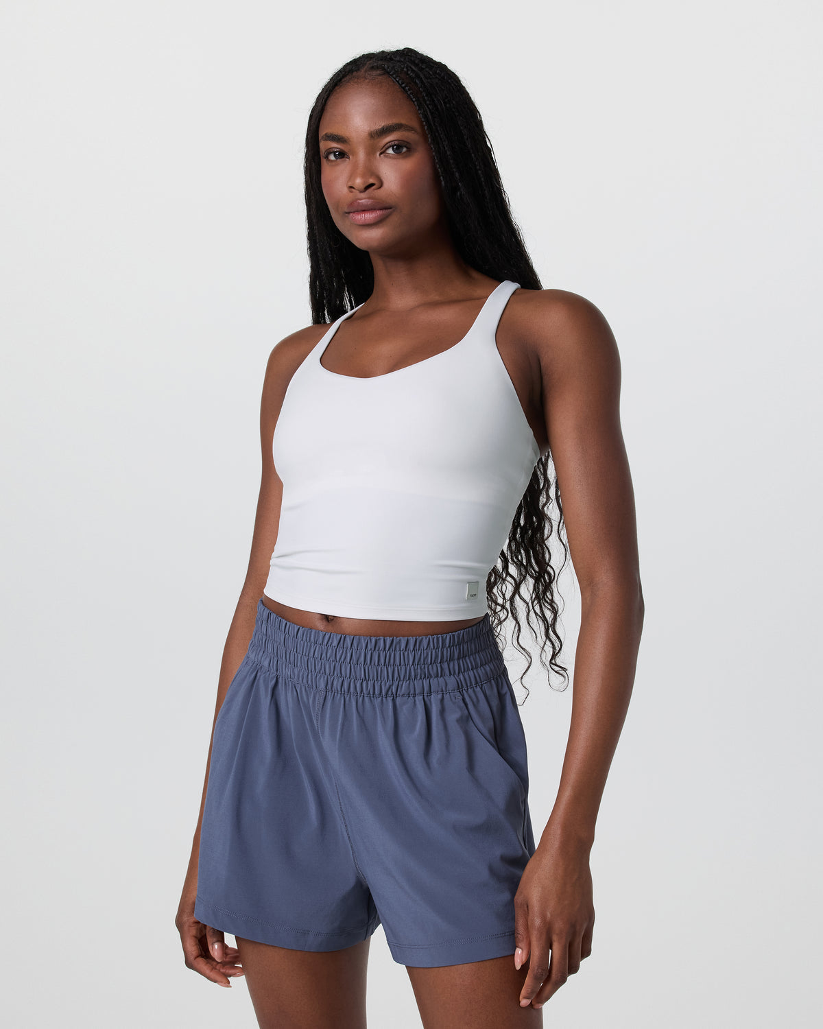 Dynamic Tank White Racerback Tank | Vuori Discount