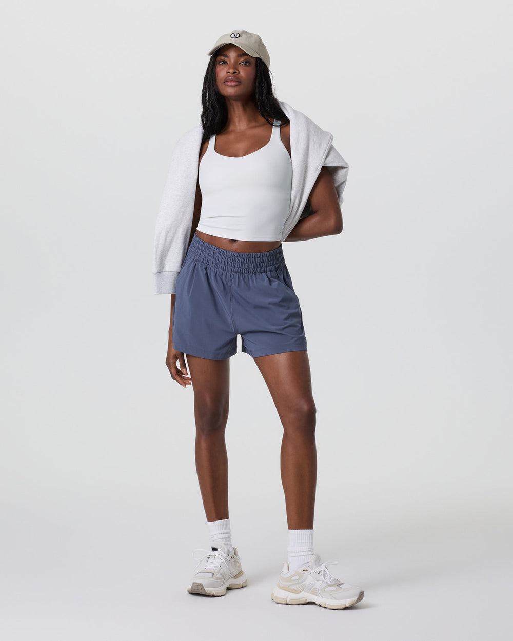 Dynamic Tank White Racerback Tank | Vuori Discount