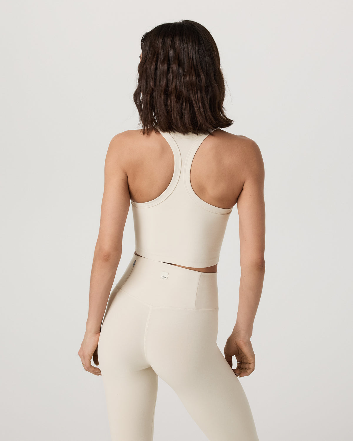 Elevation Racerback Tank Women's Bone Heather Top | Vuori
