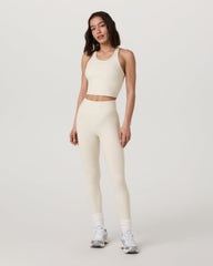 Elevation Racerback Tank Women's Bone Heather Top | Vuori