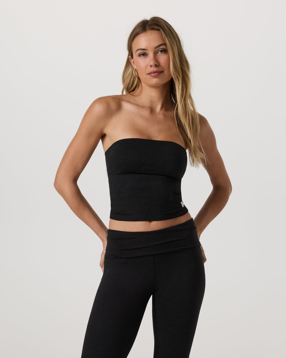 Halo Tube Top Women's Black Heather Tube Top | Vuori Sale