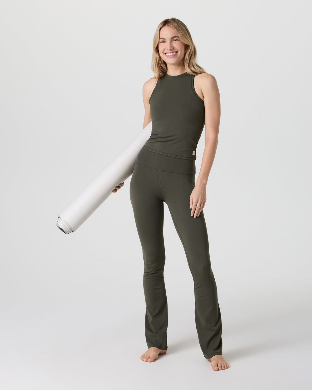 Vuori AllTheFeels™ Crew Tank Kale | Vuori On sale