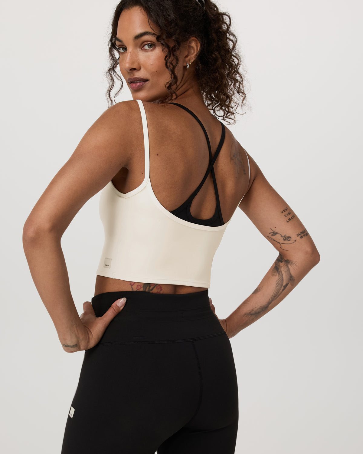 Daily Layered Tank Women's Marshmallow Performance Top | Vuori Online