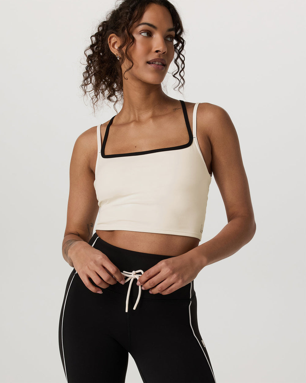 Daily Layered Tank Women's Marshmallow Performance Top | Vuori Online