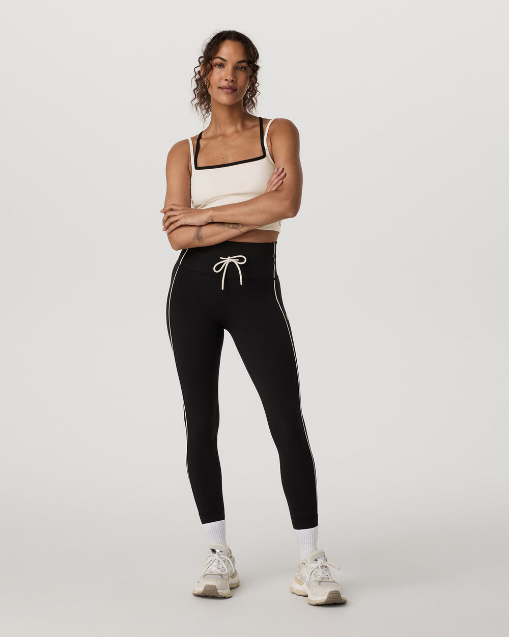 Daily Layered Tank Women's Marshmallow Performance Top | Vuori Online