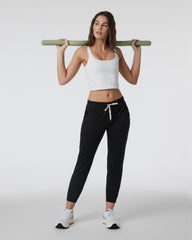 Daily Crop Women's White Crop Tank Top | Vuori Clothing