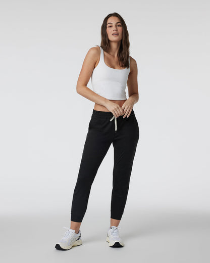Daily Crop Women's White Crop Tank Top | Vuori Clothing