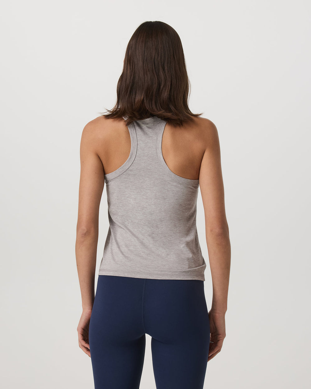 Lux Racerback Tank Women's Light Heather Grey Top | Vuori Sale